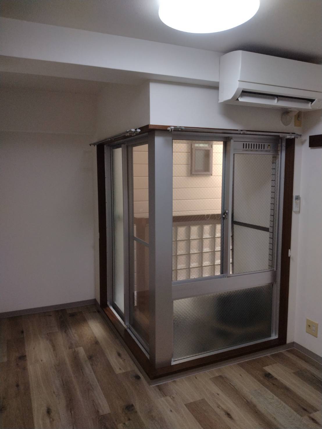 京都市上京区1ルームマンションの美装工事