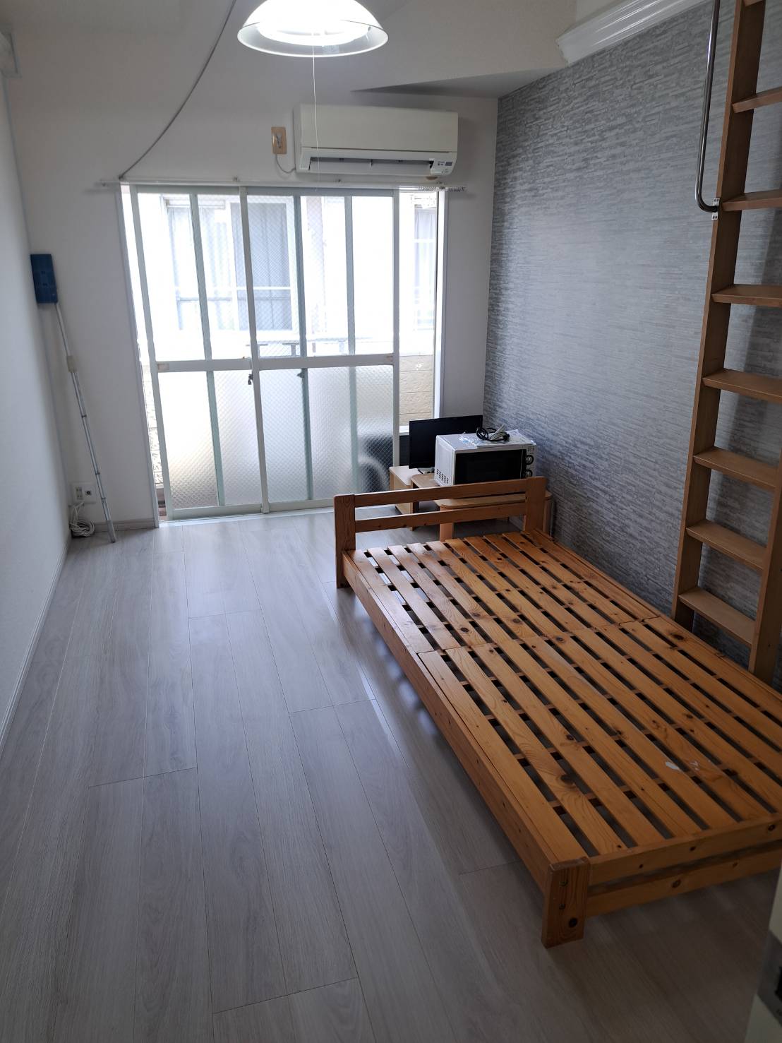 京都市山科区1ルームマンションの美装工事