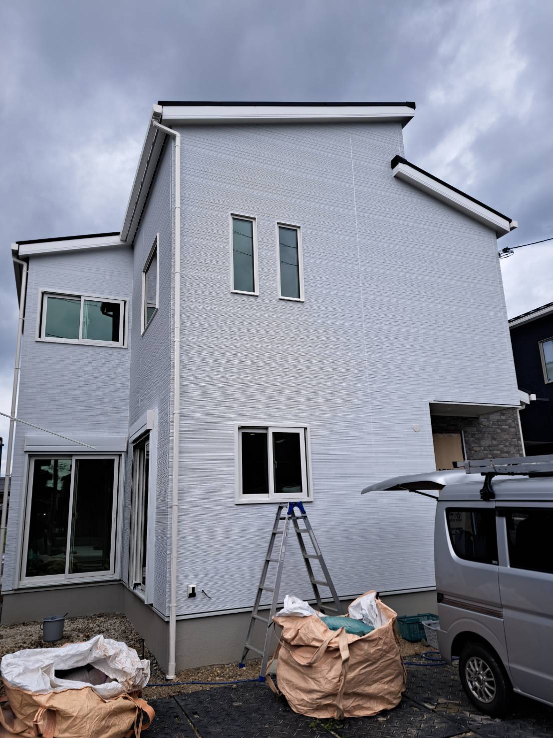 滋賀県近江八幡市上田町新築美装工事