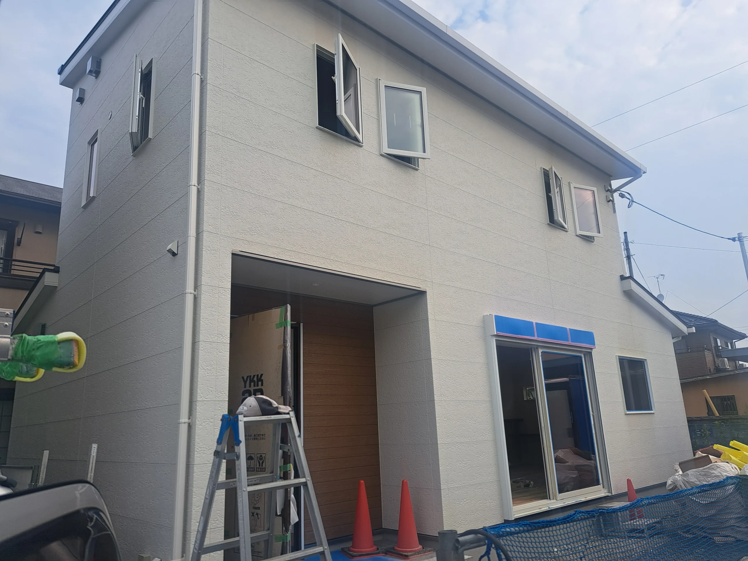 滋賀県草津市岡本町で新築美装工事を実施