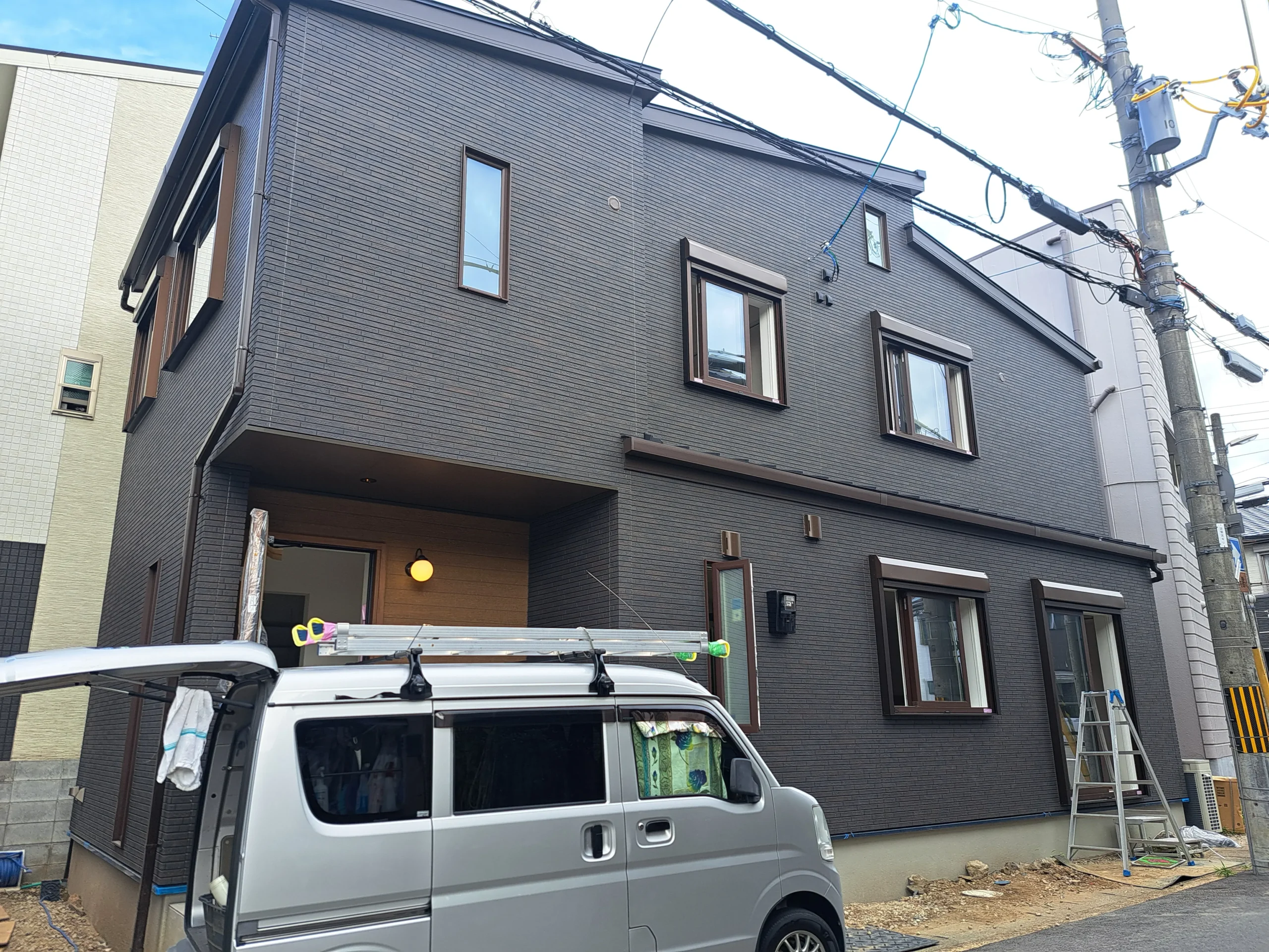 京都市左京区岩倉で新築美装工事を実施