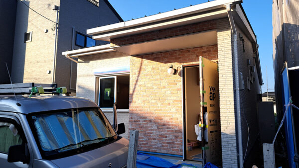滋賀県草津市橋岡町で新築美装を実施