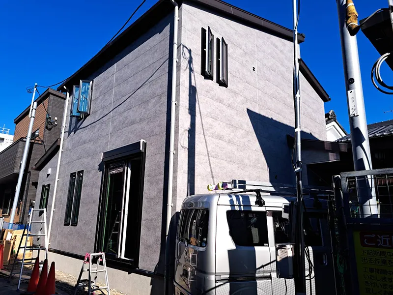 滋賀県大津市雄琴 新築美装工事を実地